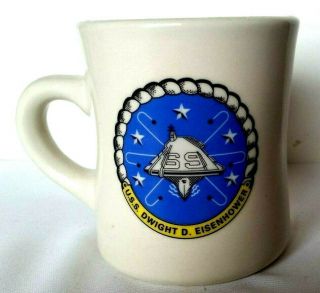 Uss Dwight D.  Eisenhower (cvn 69) Coffee Cup
