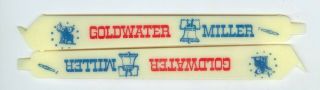 2 1964 Senator Barry Goldwater For President Campaign Nail Files