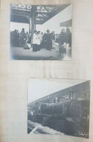 1907 - 1910 Handwritten travellers account of China w photographs and watercolours 11