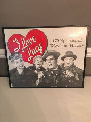 I Love Lucy 179 Episodes Tin Sign Funny Vtg Tv Show Metal Poster Wall Decor 765