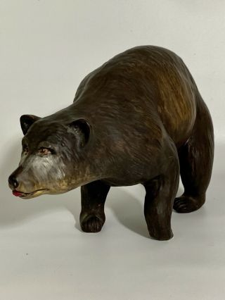 Coalport Porcelain Bone China Bear Figurine Made In England