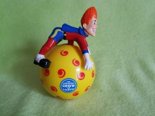 Ringling Bros Barnum Bailey Circus Greatest Show On Earth Rolling Clown Ball Toy
