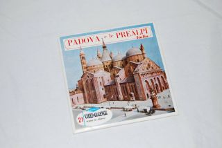 Padova E Le Prealpi Viewmaster View Master Packet C049 Very Rare