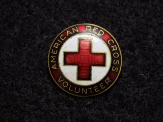 Wwii American Red Cross Administration Service Pin 1923 - 1967