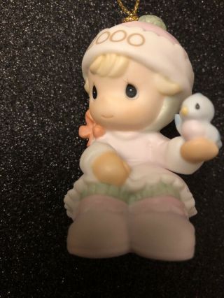 Precious Moments Ornaments Baby’s First Christmas 2000 Annual Mib