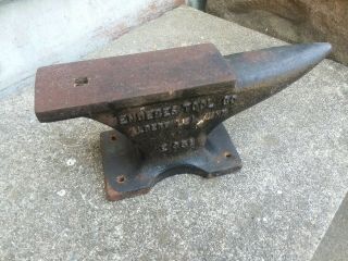 Vintage Enderes Tool Co E 351 Small Blacksmith Anvil 9lb