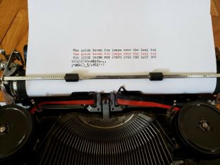 Continental typewriter 8