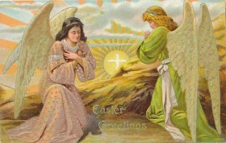 Easter – Two Angels Easter Greetings