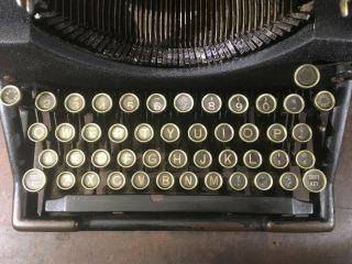 Antique 1910 UNDERWOOD Hemingway No.  5 Standard Typewriter - 4