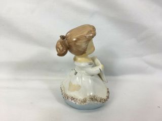 Fourth Of July Porcelain Lady Figurine Bell Decoration