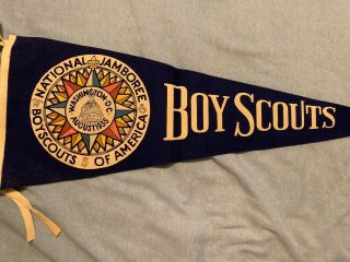 1935 National Jamboree Boy Scout Banner Flag Pendant
