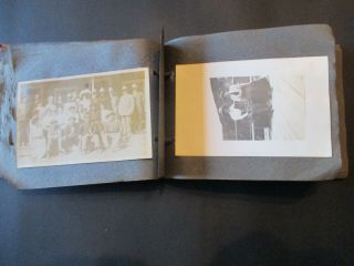 EARLY 1900 ' S PHOTO ALBUM: YELLOWSTONE LAKE / PARK.  BEARS / LODGE / MORE 8
