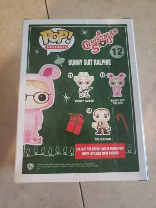 Funko Pop Holidays A Christmas Story 12 Bunny Suit Ralphie Vaulted 12 4
