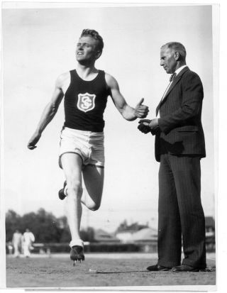 Usc & Ucla Track Meet,  1931,  Ken Wykoff,  Sprinter,  Photo,  Gay Interest