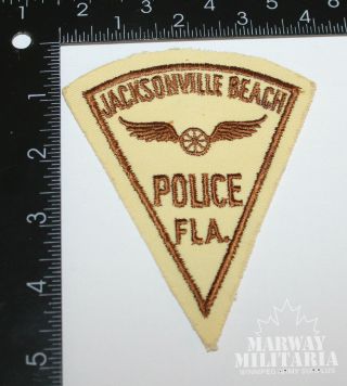 Early Jacksonville Beach Florida Police Patch (17534)