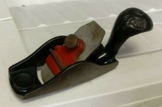 Old Stanley 100 1/2 Curved Convex Round Bottom Squirrel Tail Wood Plane
