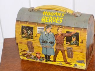 Rare Hogan’s Heroes Dome Lunchbox 1966
