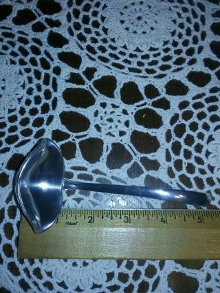Shirley Pewter Shops Williamsburg Virginia Pewter Ladle Spoon Ornate Finger Loop