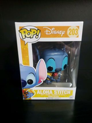 Funko Pop Disney Lilo & Stitch: Aloha Stitch Exclusive 203