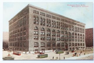 Old Postcard Marshall Field & Co. ,  Chicago,  Illinois