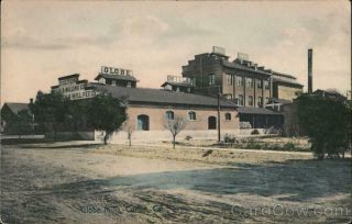 Colton,  Ca Globe Mills San Bernardino County California Antique Postcard Vintage