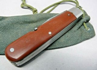1946 Model 1908 Wenger Soldier Swiss Army Knife In Issued Case