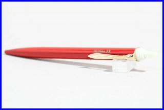 Pelikan 55 Red & White Ballpoint Pen Made Only From 1960 - 1962
