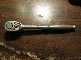 Vintage Snap - On Tools Socket Wrench Ratchet Ferret F - 70n 3/8 " Drive