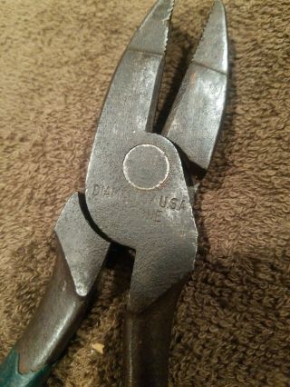 Vintage DIAMALLOY SL - 59 L Pliers USA Tool 5
