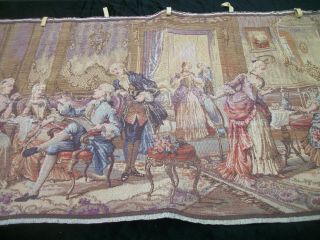 Vintage Tapestry Wall Hanging Made In Belgium 19 X 38 Inches