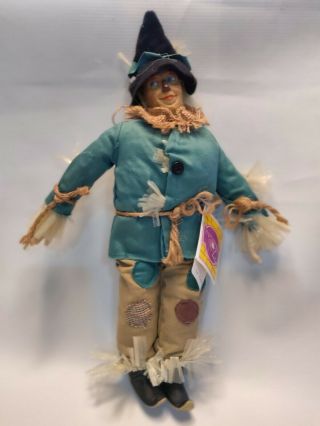 1987 Hamilton Gifts Turner Entertainment The Wizard Of Oz Scarecrow 13 " Doll