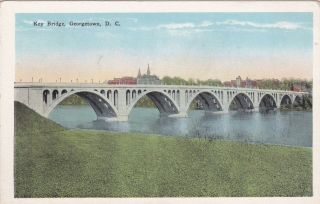 Georgetown,  Washington D.  C. ,  1910 - 20s; Key Bridge