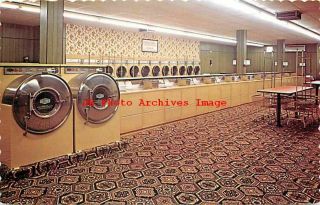 Ca,  Los Angeles,  California,  Coin Wash Laundromat,  Laundry Interior View