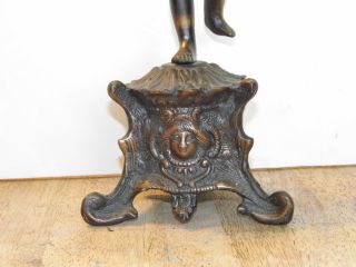 Vintage Cast Metal Cherub Table Lamp Parts 16 