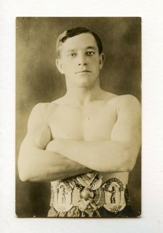 8 Old Photo Nude Stanley Ketchel Beefcake Muscle Man Boxing Strongman Youth Gay