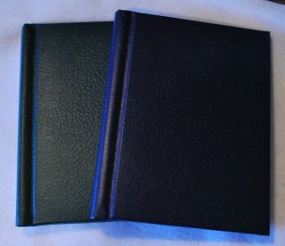 Two Postcard/photo Albums By Hallmark,  Each Holds 100 Cards (7 1/2 " X 9 1/2 ")