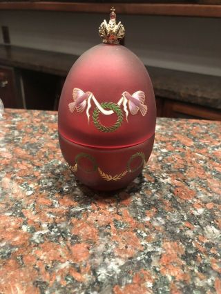 1990 Theo Faberge Gateway to Freedom Egg Number 121 of 250 Created 3