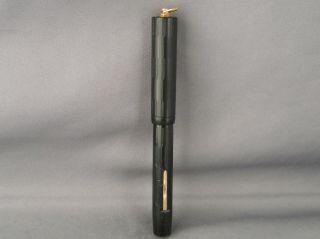 Sheaffer Vintage Black Chased Hard Rubber Ring Top Fountain Pen - - Flexible Fine