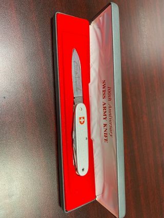 100th anniversary Swiss Army Knife Wenger 2
