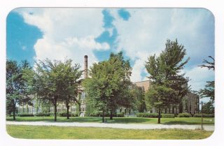Antique Postcard,  Horlick High School,  Racine Wisconsin,  1950,