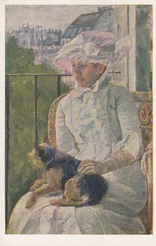 Corcoran Gallery Of Art,  Washington,  D.  C. ,  Pu - 1960; Woman With A Dog By Mary Ca