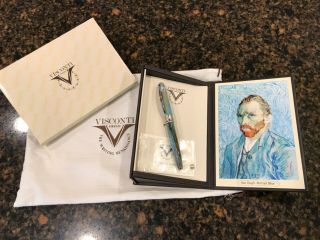 Visconti Van Gogh Fountain Pen Self - Portrait Ef - Nib