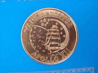 Apollo 11 and Apollo 12 Bronze Coin Set Portfolio 5