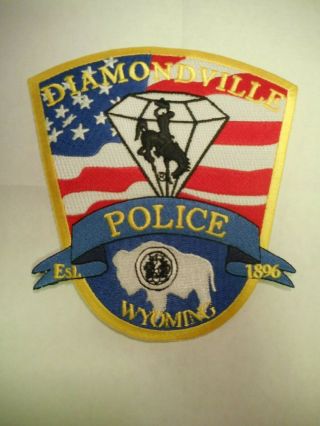 Diamondville,  Wyoming Police Department Patch