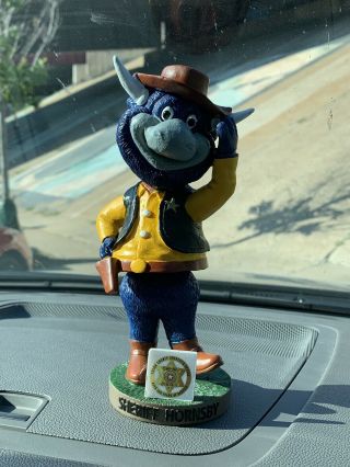 Hornsby Sheriff Tulsa Drillers Mascot 6/21/19 Bobble Belly