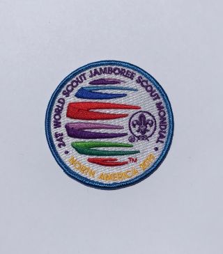 2019 World Scout Jamboree (wsj) Blue Border Adult Cmt Participant Patch