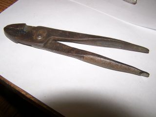 Vintage Winchester Slip Joint Pliers 2498 - 8 Winchester Trade Mark Knurled Grips