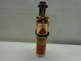 Brass Wil - X - Mfg.  14 " Brass And Copper Fire Extinguisher