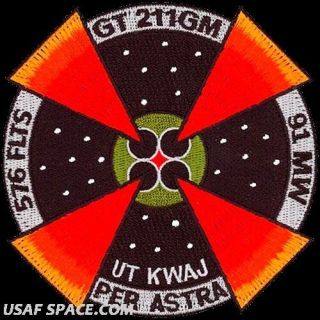 Usaf 576th Flight Test Squadron - Glory Trip 211gm - Minuteman Iii - Vafb Vel Patch