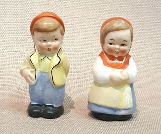 Hummel Girl And Boy Salt And Pepper Shakers